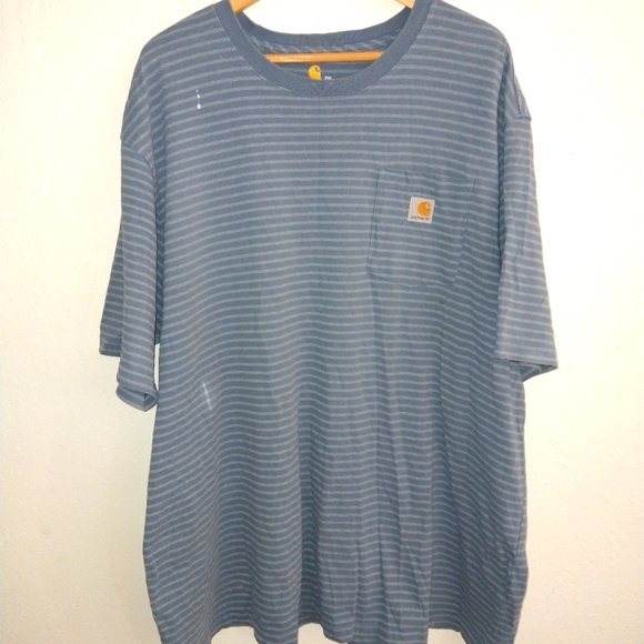 Carhartt Stripped T-shirt - Picture 1 of 7